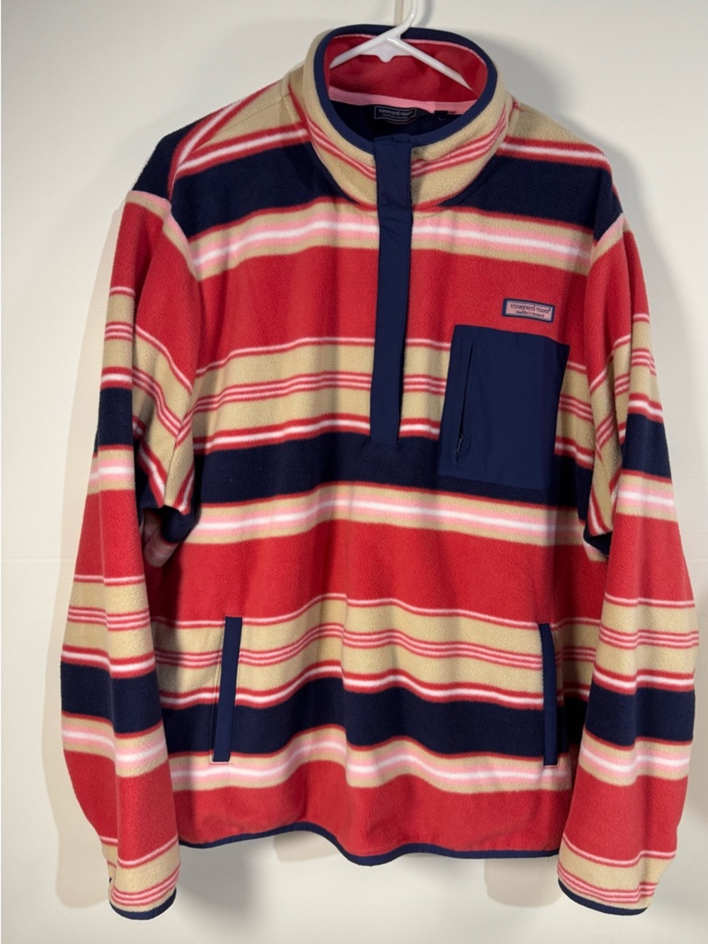 Vineyard Vines Martha’s performance pullover Quarter-Zip Fleece women’s 3x